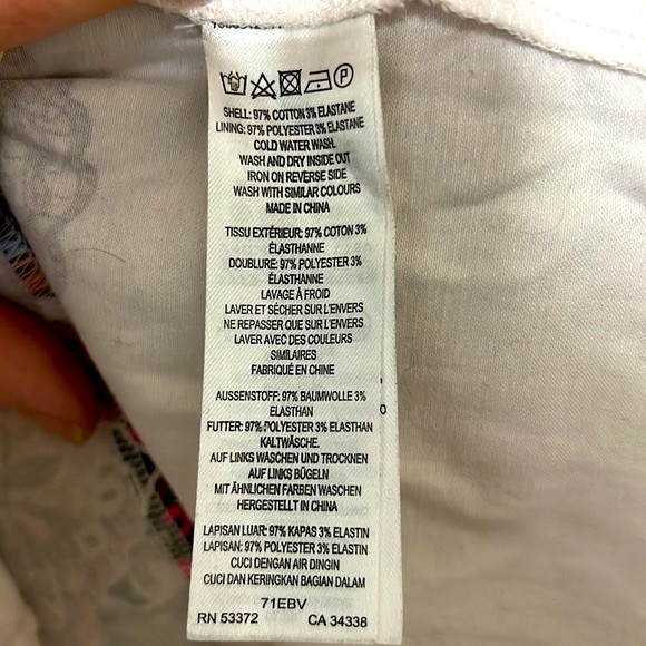 Cream & Pink Paisley Sheath Dress Women’s Size 6 Sleeveless French Connection - Picture 9 of 16